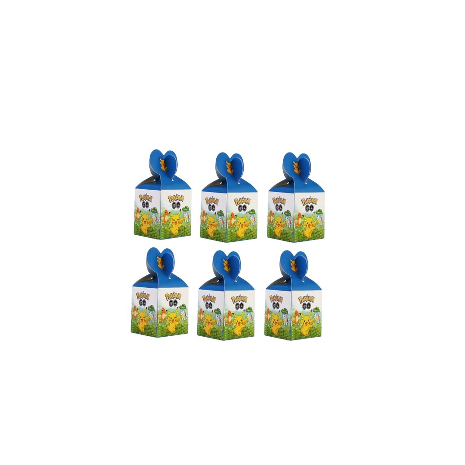 Pack 6 Cajas Dulces Pokemon Para Cumplea&ntilde;os Cotillon image number 0.0