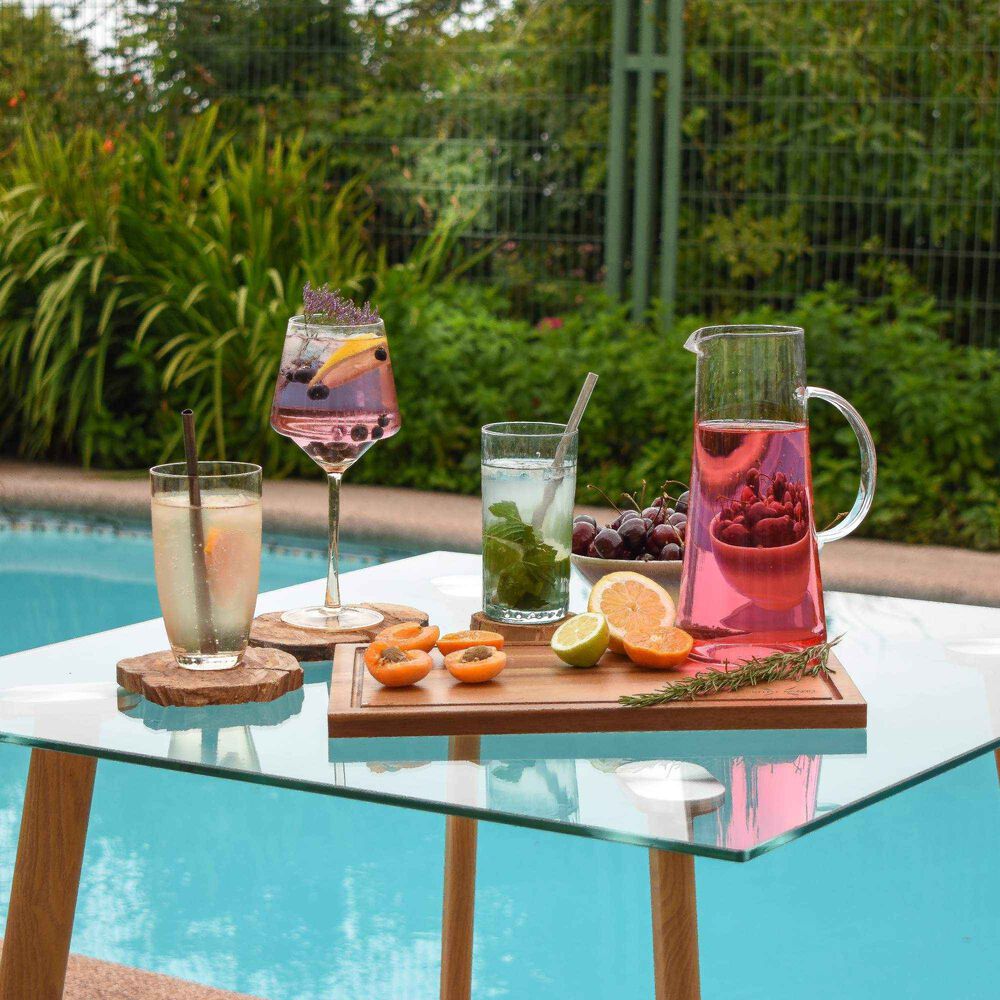 Mesa De Comedor Cristal 80x80cm image number 1.0