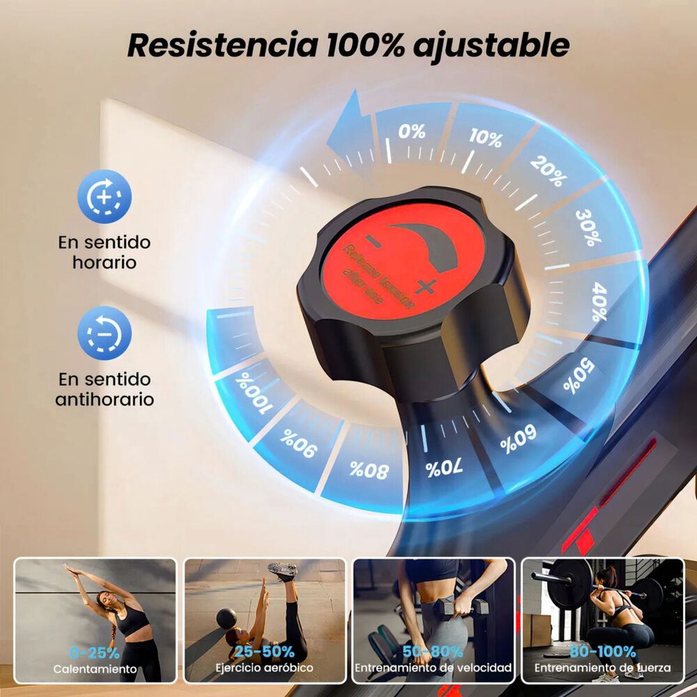 Bicicleta Spinning 6kg Resistencia Ambition image number 4.0