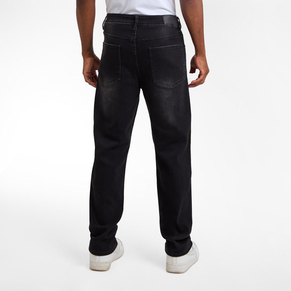 Jeans Con Roturas Tiro Medio Regular Hombre Rolly Go image number 3.0