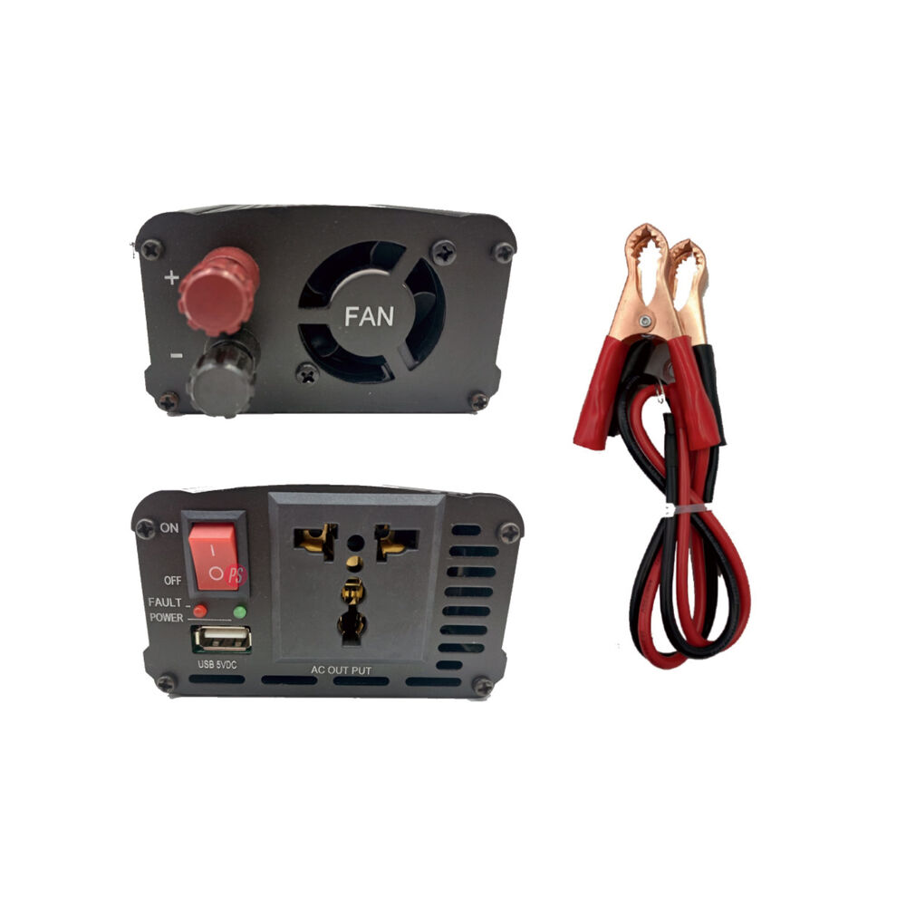 Conversor De Corriente 12v A 220v 1500w Automóvil - Ps image number 1.0