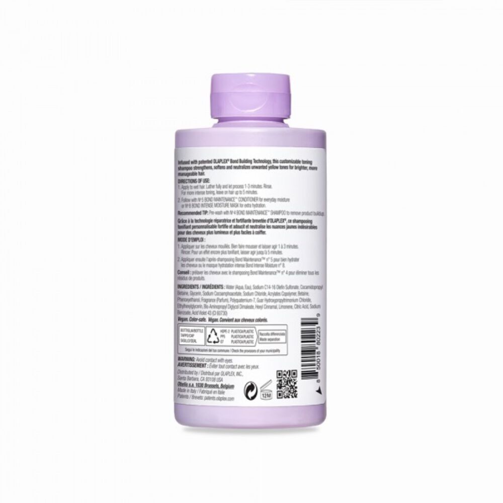 Olaplex 4-p Blonde Enhancer Toning Shampoo 250ml image number 2.0