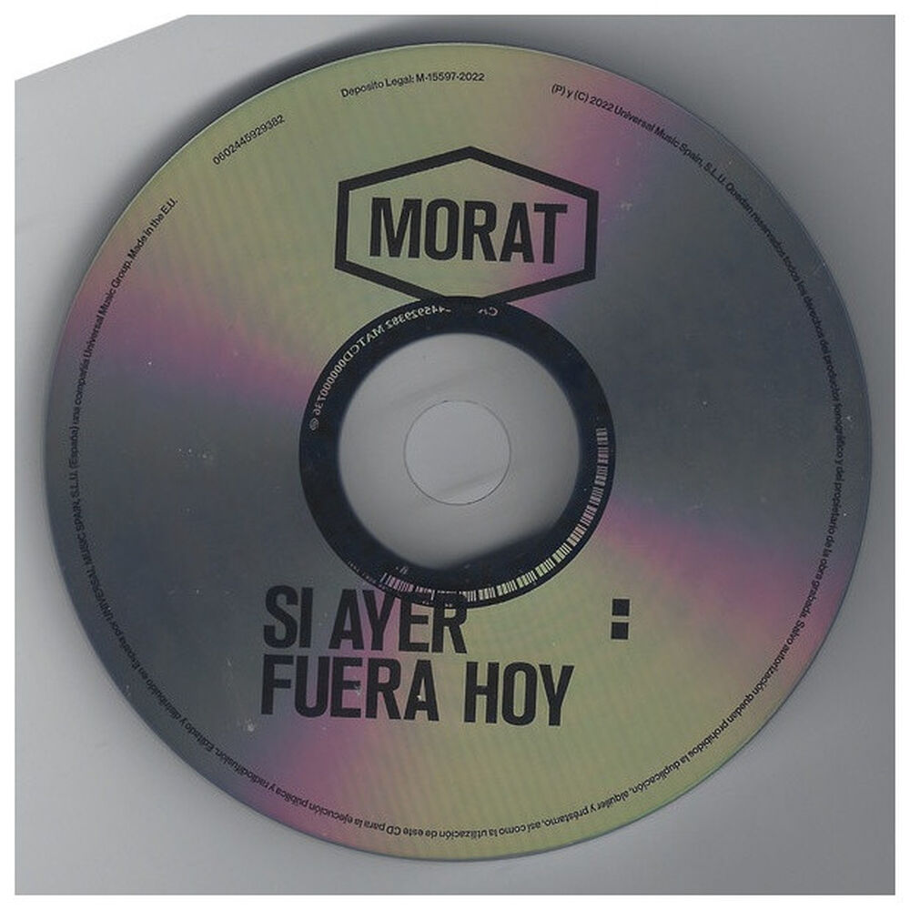 Morat - Si Ayer Fuera Hoy (digipack) | Cd image number 2.0