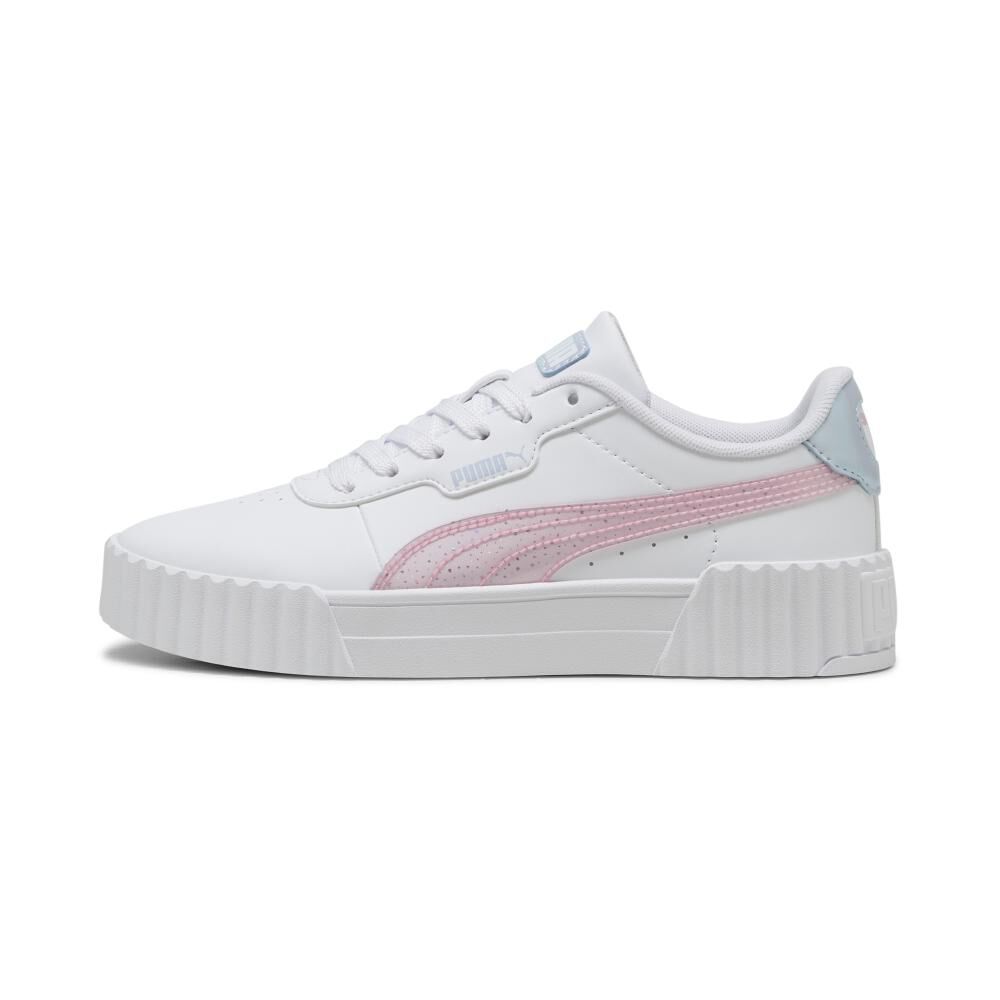Zapatilla Urbana Niña Puma Carina Blanco image number 0.0