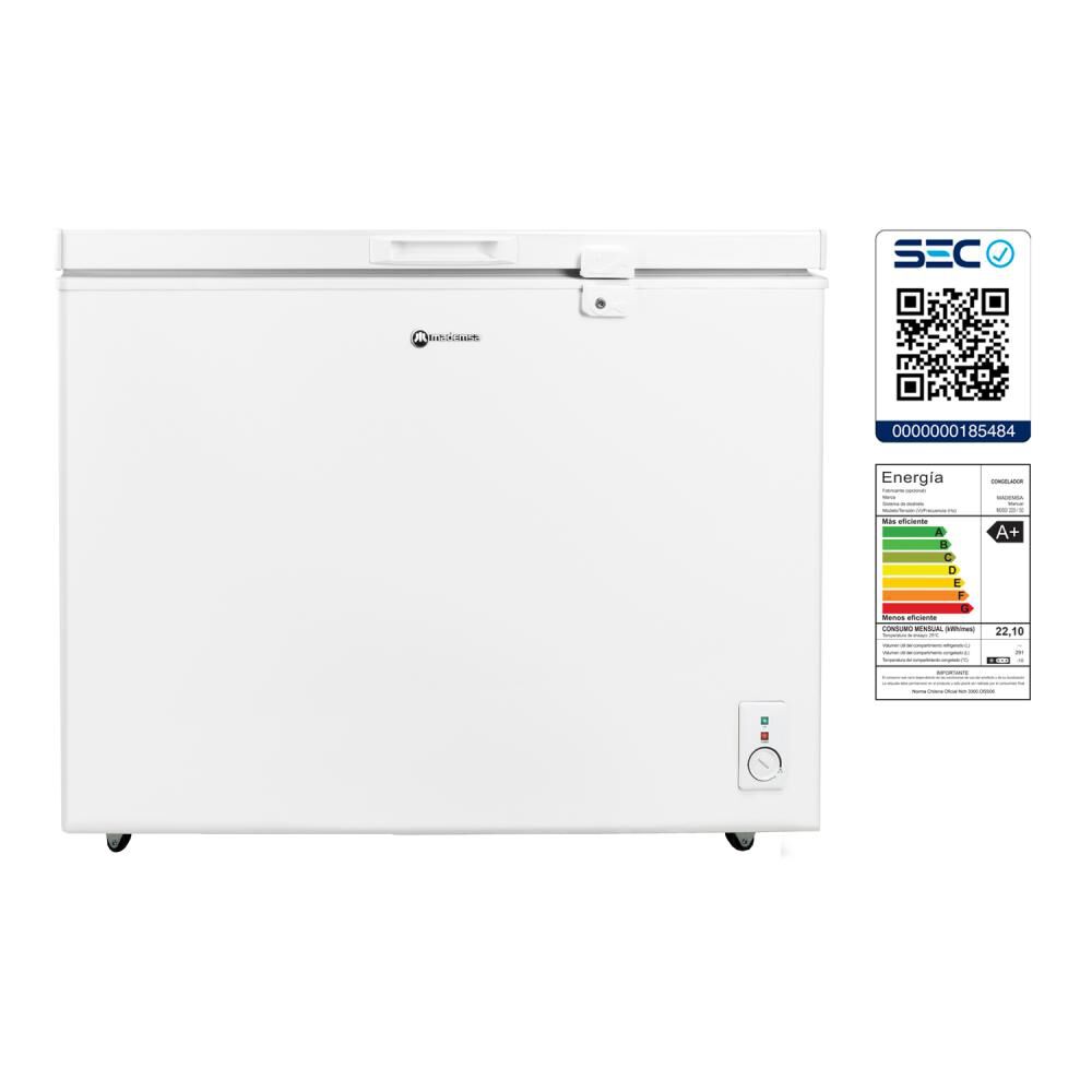 Freezer Horizontal Mademsa M300 / Fr&iacute;o Directo / 291 Litros / A+ image number 7.0