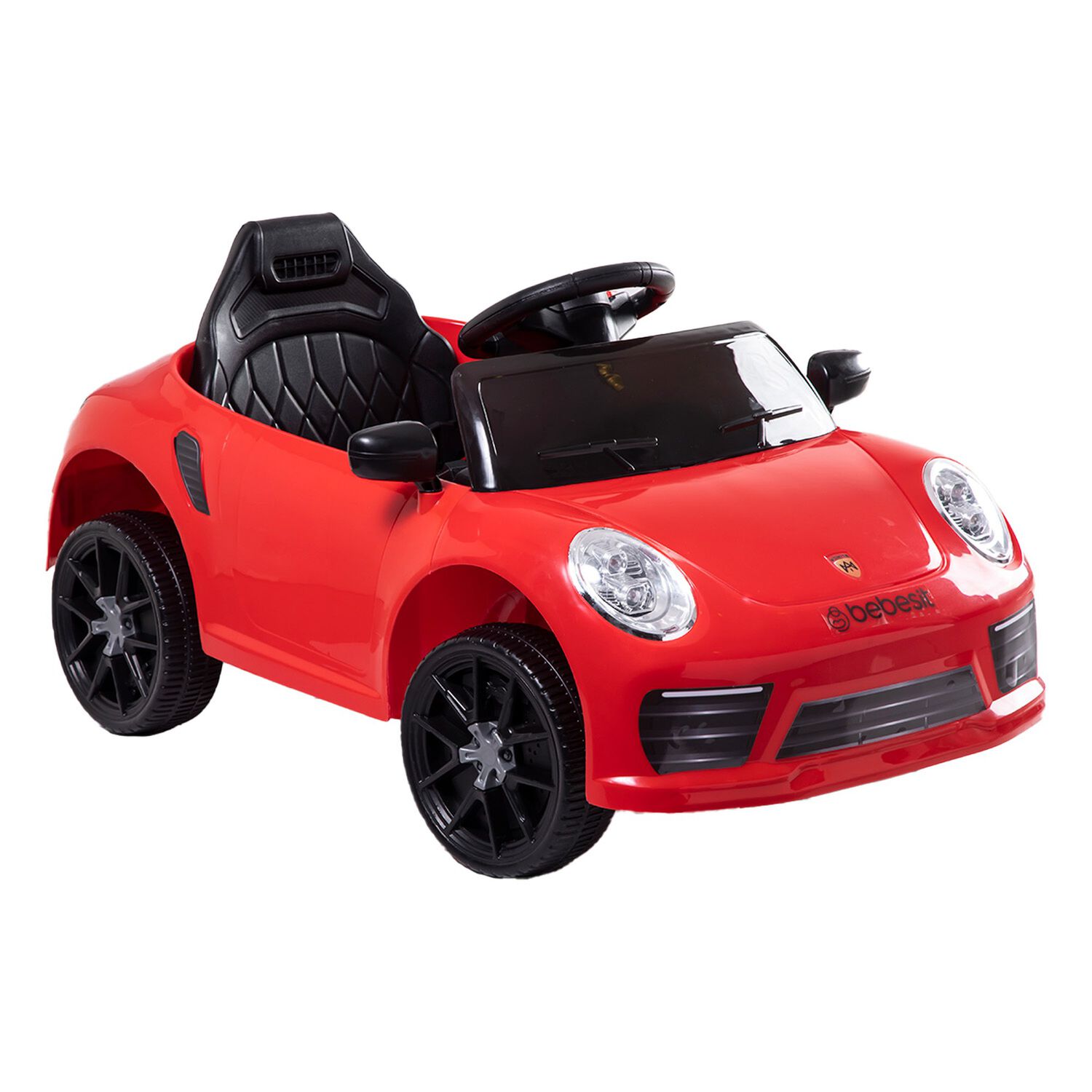 Auto Deportivo El&eacute;ctrico Race Rojo Bebesit image number 0.0