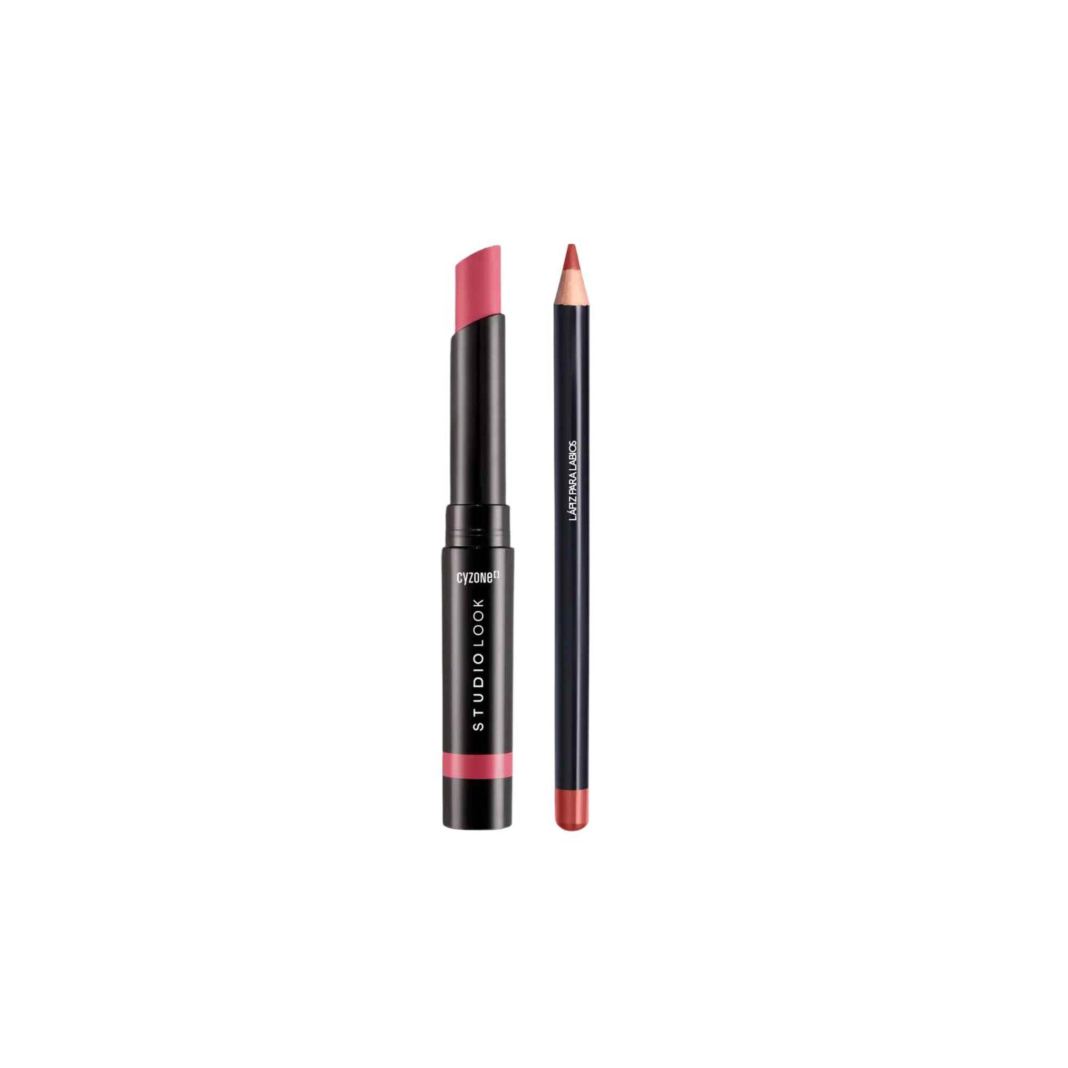 Set Delineador Para Labios Y Labial Combinables image number 3.0