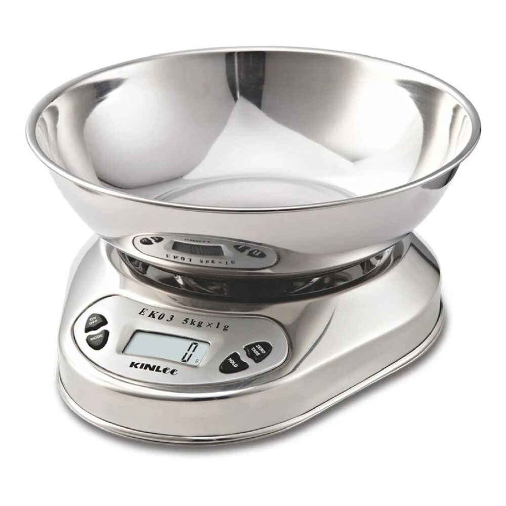Balanza De Cocina Digital Acero Inoxidable 5kg 1gr image number 0.0