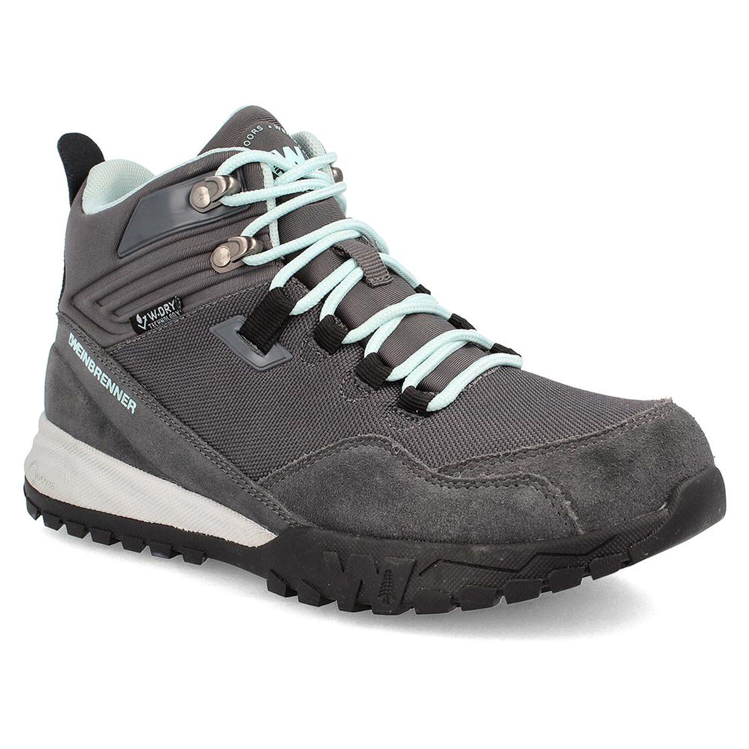 Zapatilla Outdoor Mujer Weinbrenner Beagle Whisler Mid Azul image number 0.0