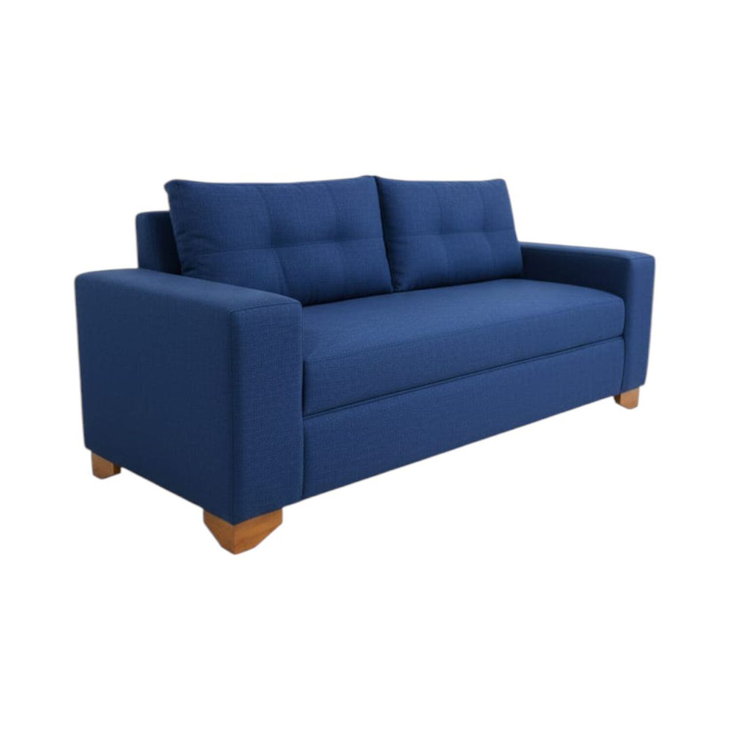 Sofa Paris Dos Cuerpos Lino Azul image number 2.0