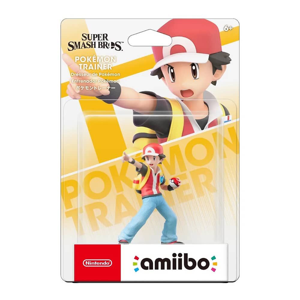 Amiibo Pokemon Trainer (entrenador Pokemon) Super Smash Bros image number 0.0