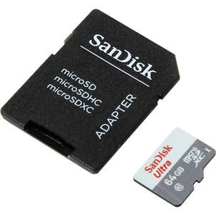 Tarjeta De Memoria Sandisk Microsd Xc Ultra 64gb Clase 10