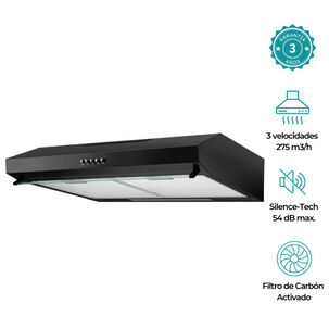 Campana De Cocina Groner Black 60cm