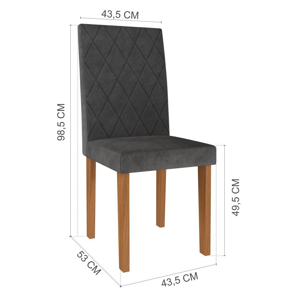 Juego De Comedor Azhome Francesco / 6 Sillas image number 6.0