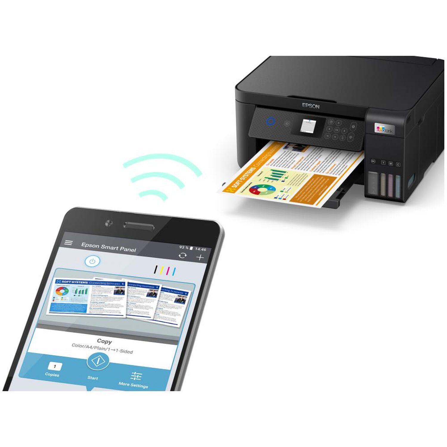 Impresora Multifuncional Epson L4260 Latin AIO Wi-fi image number 4.0