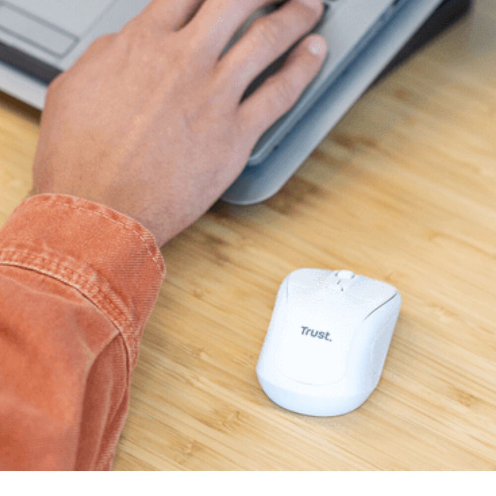 Mouse Inal&aacute;mbrico Trust Primo 2.4ghz White image number 6.0