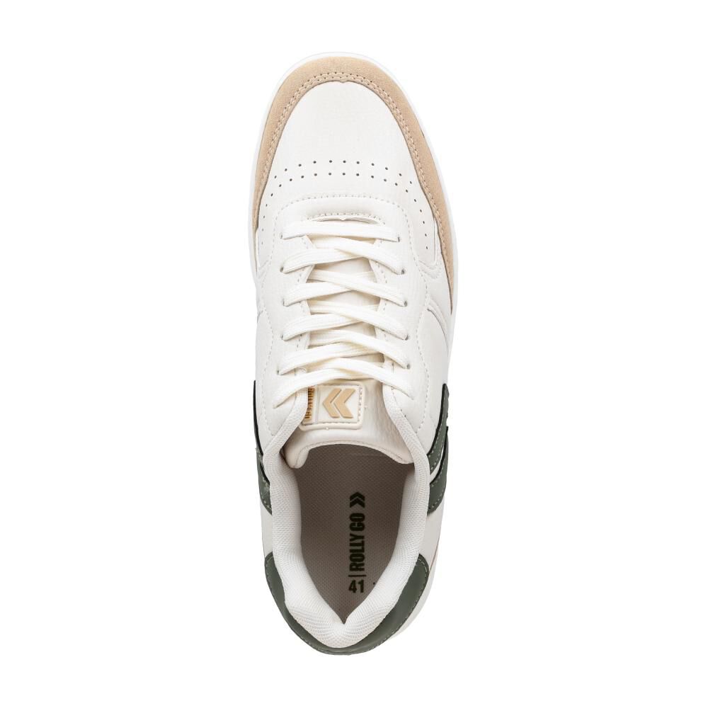 Zapatilla Urbana Hombre Rolly Go White image number 4.0