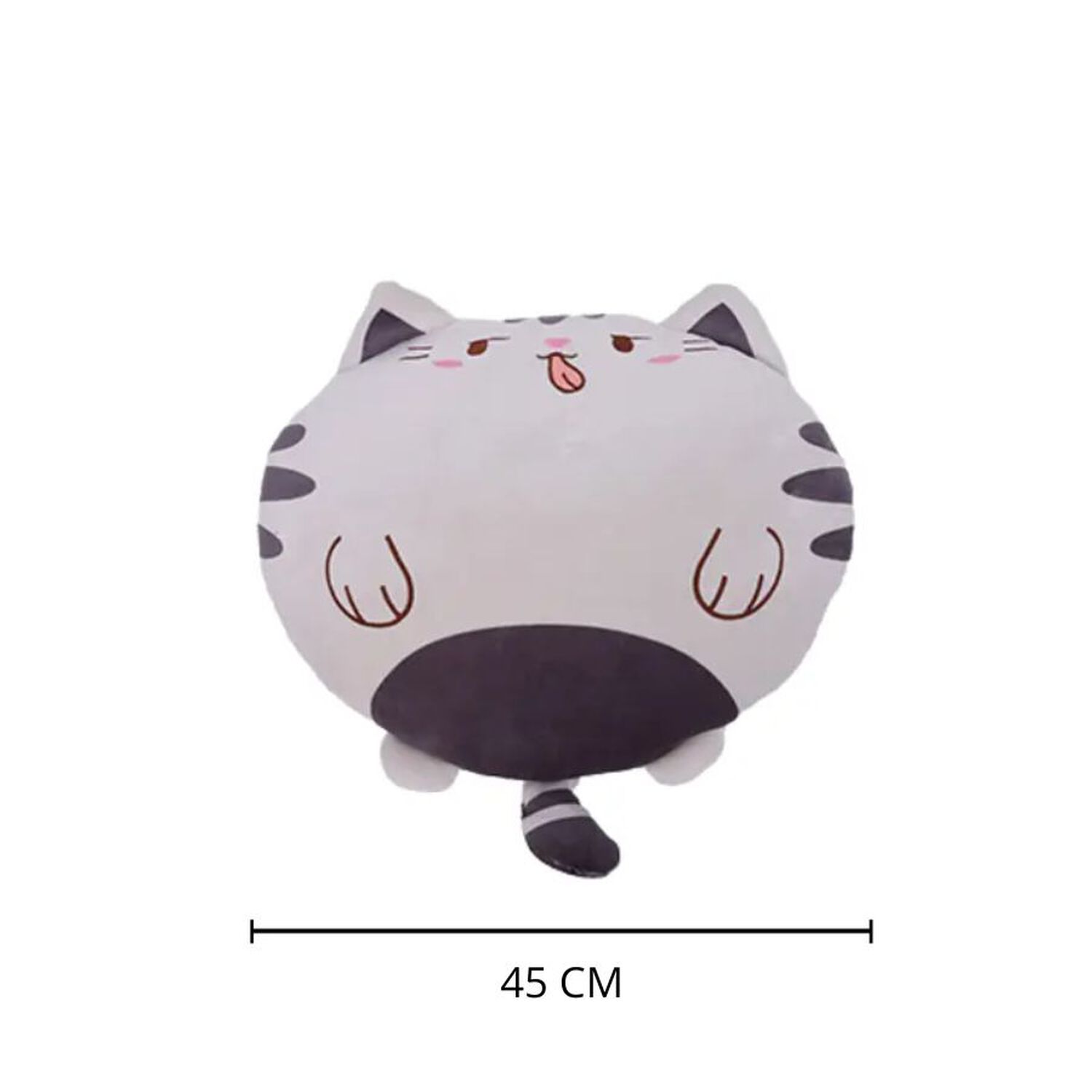 Peluche Coj&iacute;n Gatito Atigrado 45cm image number 1.0