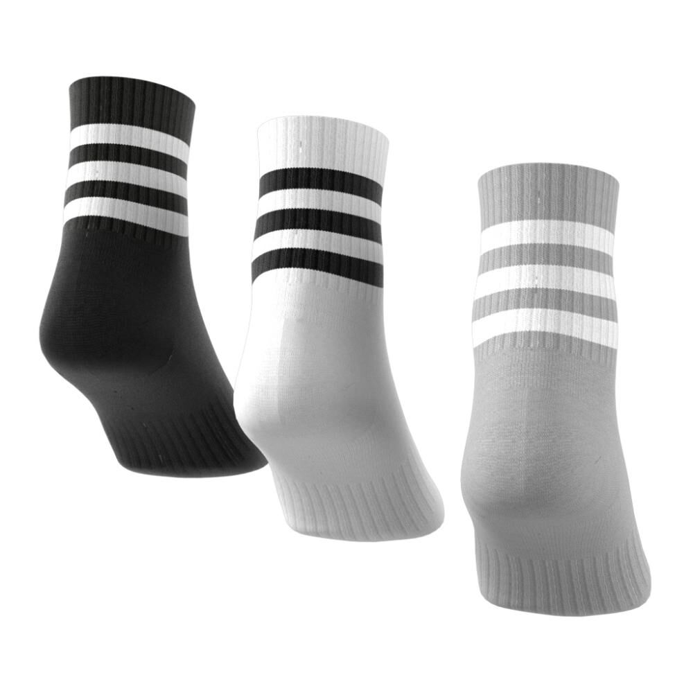 Pack Calcetines Acolchados 3 Tiras Sportswear Corte Bajo Adidas / 3 Pares image number 4.0