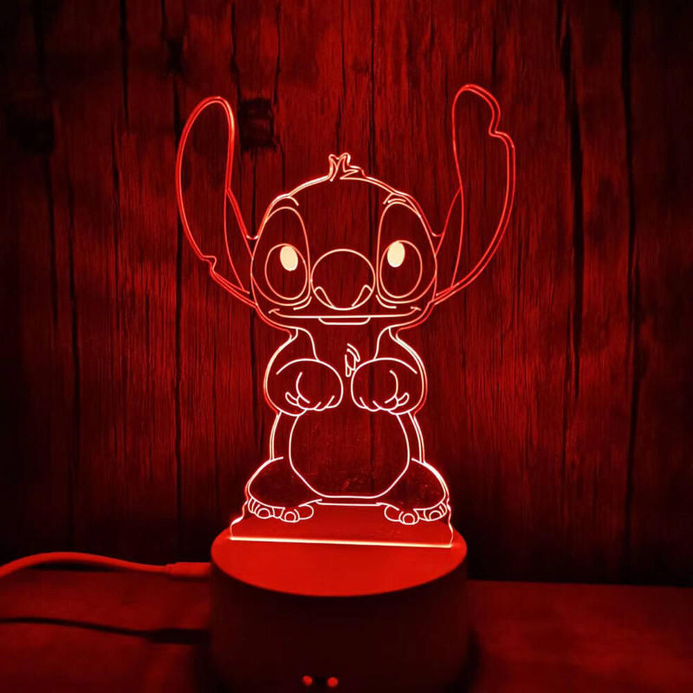 Lampara 3d Stitch - Lilo Y Stitch image number 2.0