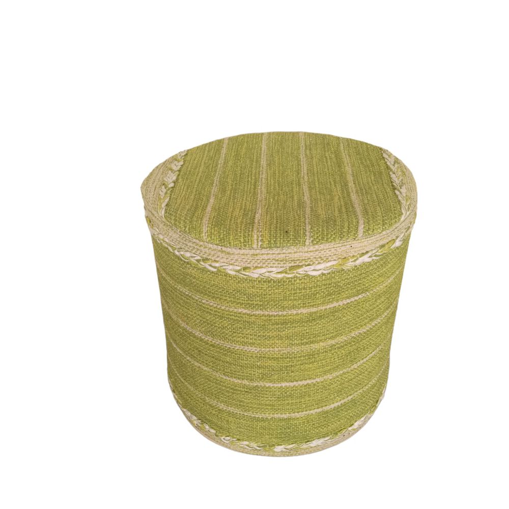 Pouf Kilim Verde image number 0.0