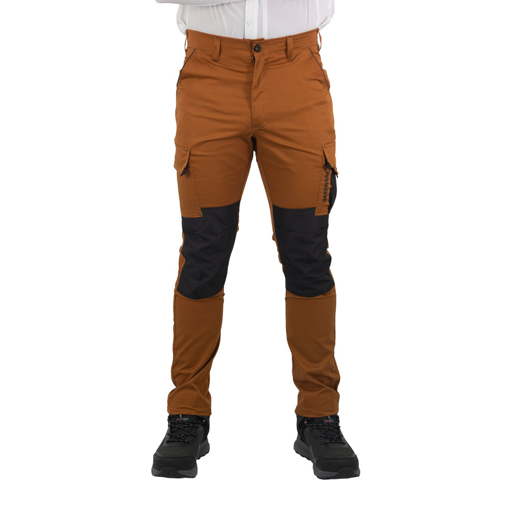 Pantalón Cargo Hw Dakota Spandex Camel image number 0.0