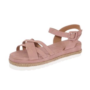 Sandalia Plataforma Rosado V&iacute;a Franca Art. 52111b31160pink