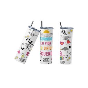 Termo Botella T&eacute;rmica Cristiano Con Vers&iacute;culos B&iacute;blicos Evang&eacute;lico