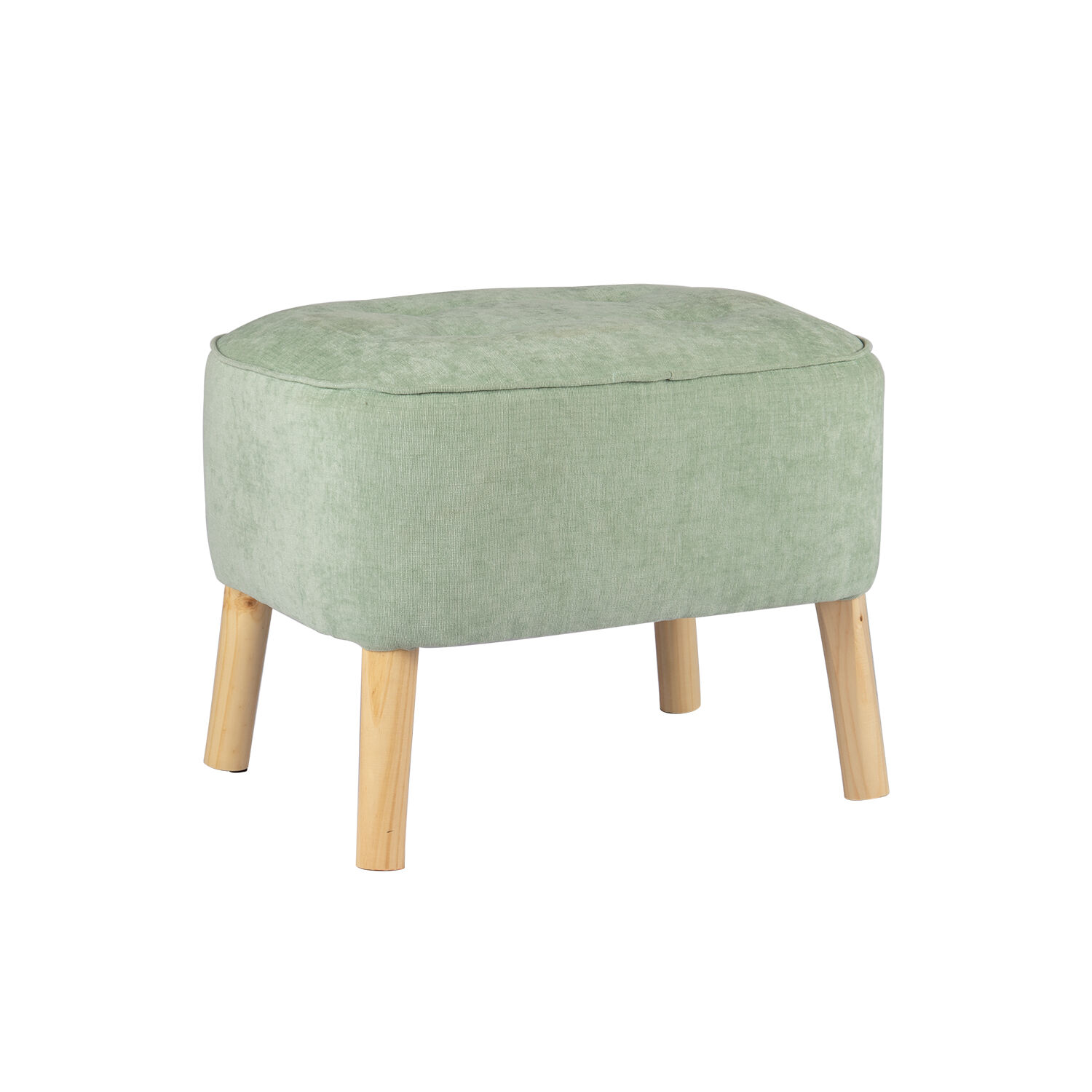 Pouf M&aacute;xima Verde Claro Altea 55x45x45 Cm M&aacute;xima Design image number 1.0