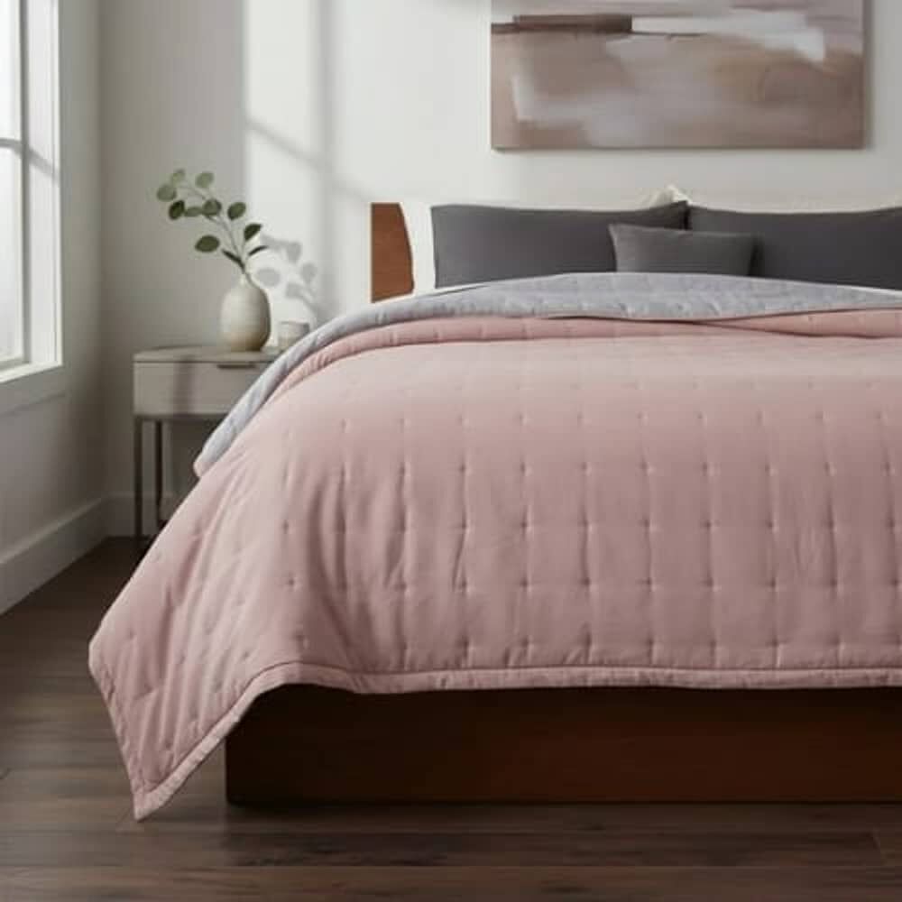 Cubrecama De Algod&oacute;n Bordado 1.5 Plazas image number 0.0