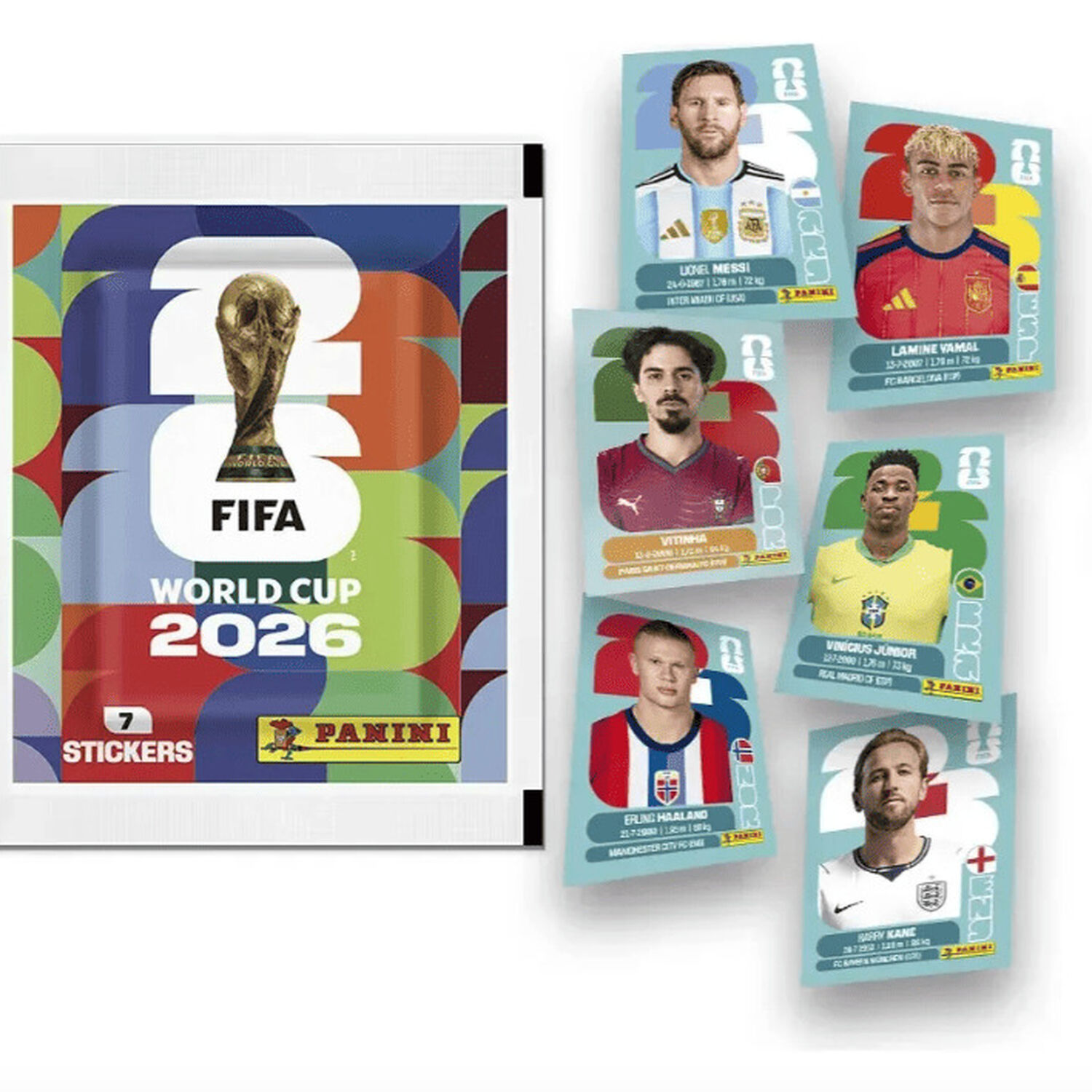 Kit 12 Sobres De Copa Mundial Fifa 2026 (84 Pegatinas) image number 2.0
