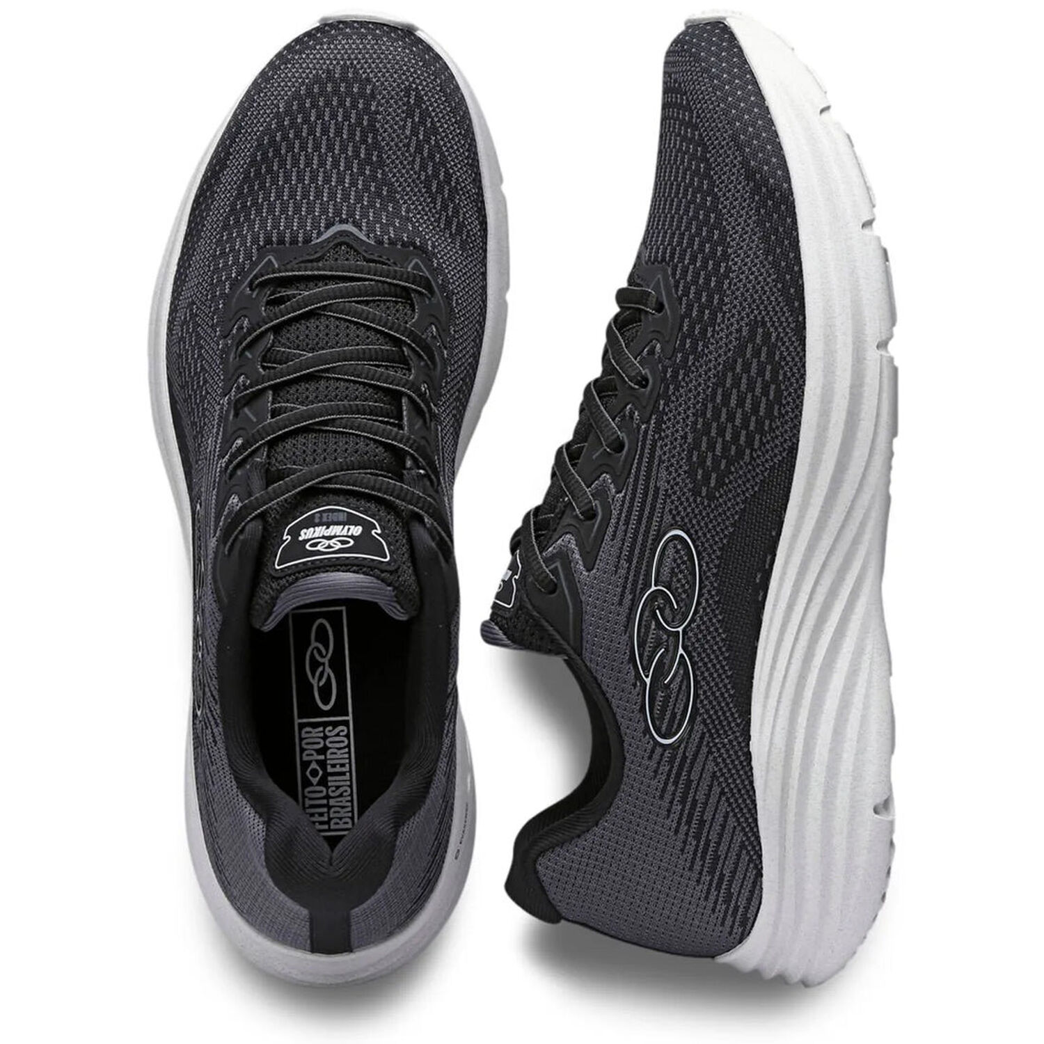 Zapatilla Hombre Index 3 Negro/gris Olympikus image number 2.0