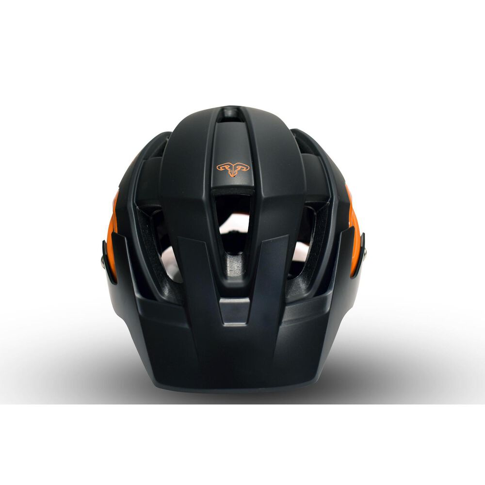 Casco Radical Mountain Enduro Super Vent Negro Naranjo L 58-59cm image number 4.0