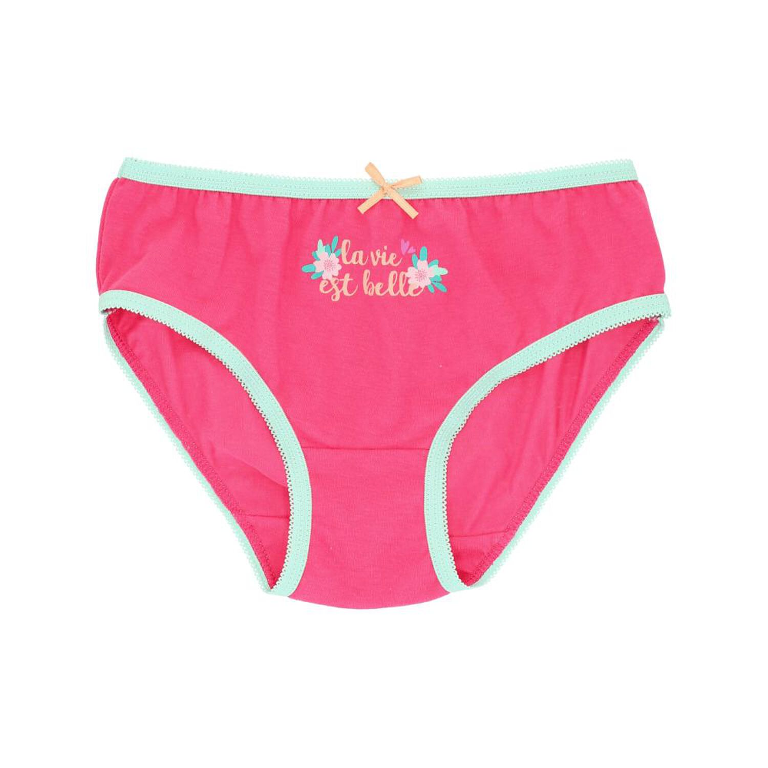 Pack Calz&oacute;n Bikini Ni&ntilde;a Topsis / 3 Piezas image number 1.0
