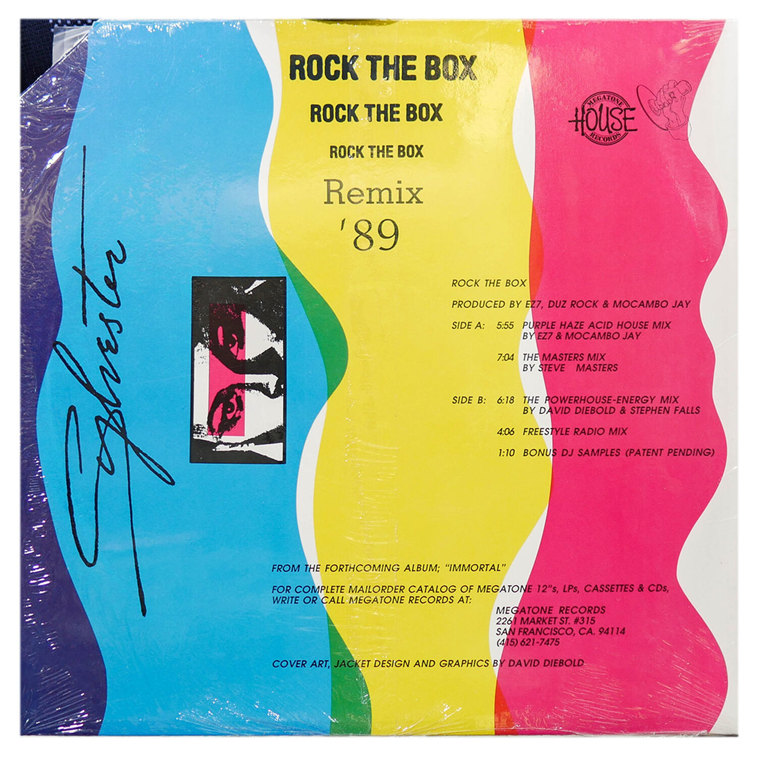 Sylvester - Rock The Box (house Remix 89) | 12" Maxi Single Usado image number 1.0
