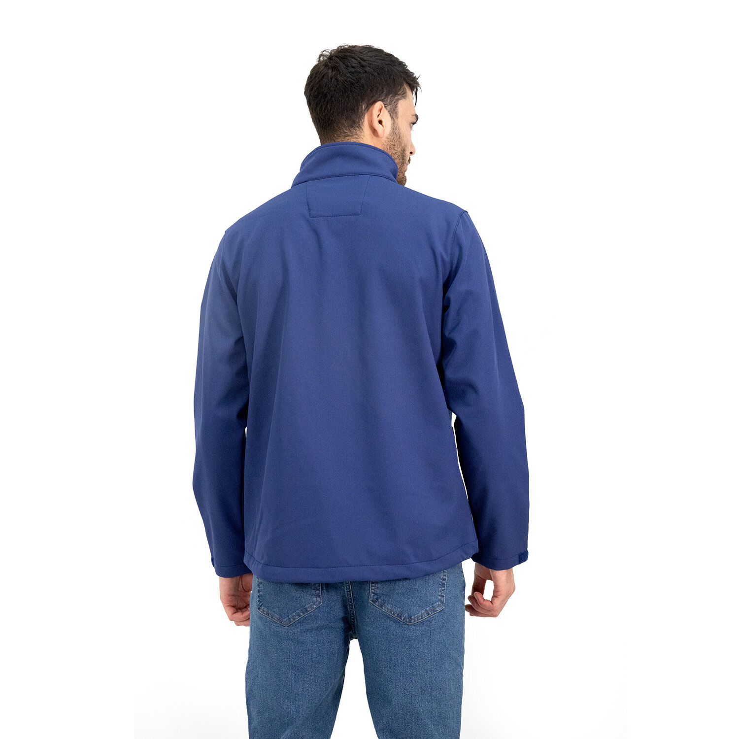 Softshell Quebec Lobo Azul Hombre image number 2.0
