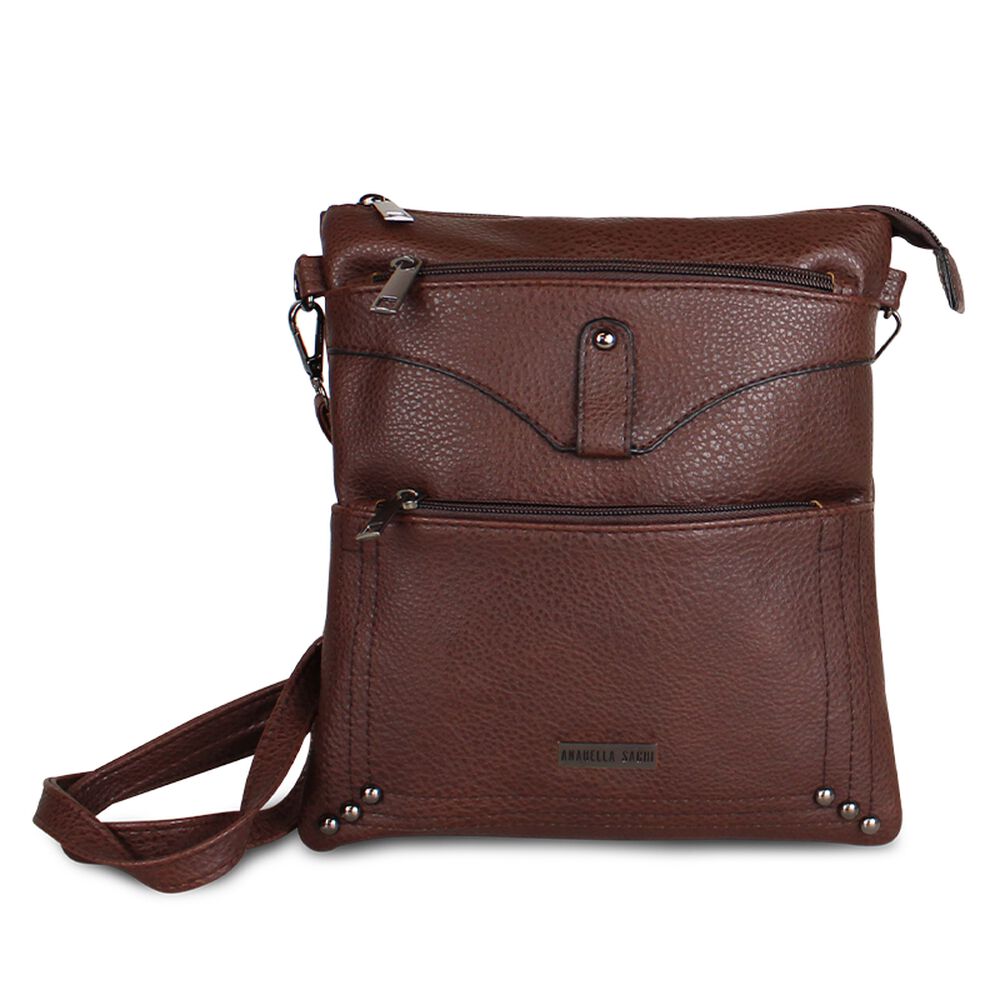 Cartera Bandolera Felicia Café Anabella Sachi image number 3.0