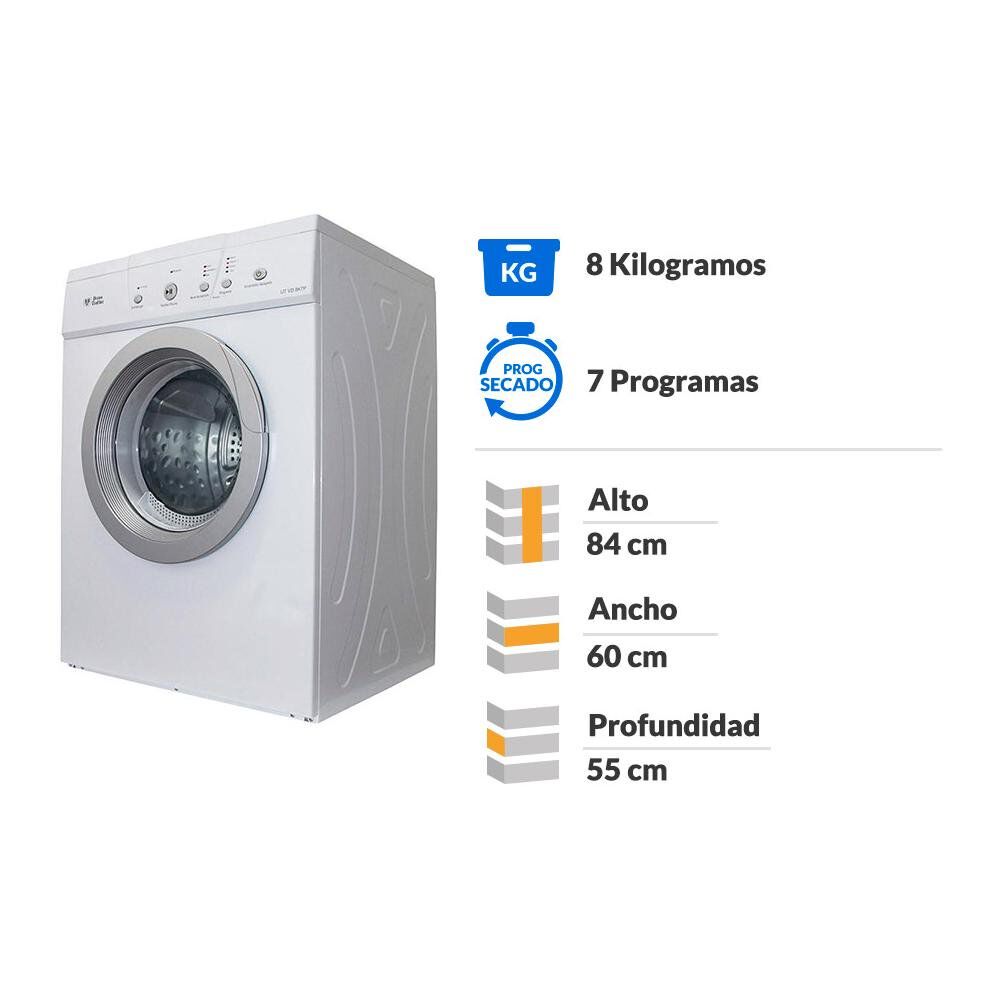 Secadora Ursus Trotter Vent Ut Vd 8K7P / 8 Kg en Oferta | Hites.com