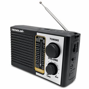 Radio Port&aacute;til Am/ Fm/ Sw Recargable +pilas + Luz Led 5w Rms