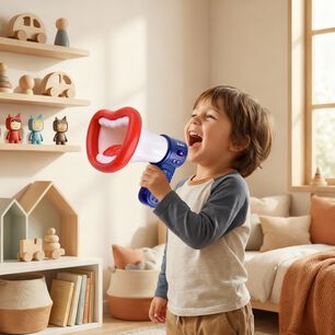 Juguete Megafono Altavoz Cambia De Voz Para Ni&ntilde;os