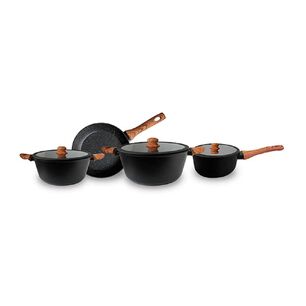 Bater&iacute;a De Cocina Keep Granite Line / 7 Piezas