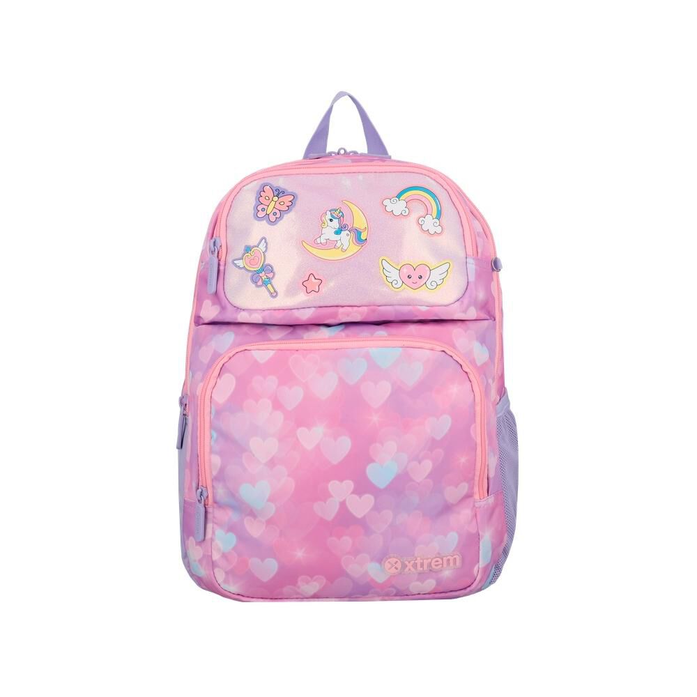 Mochila Xtrem Hopper 2.0 6xt Corazones Rosado image number 0.0