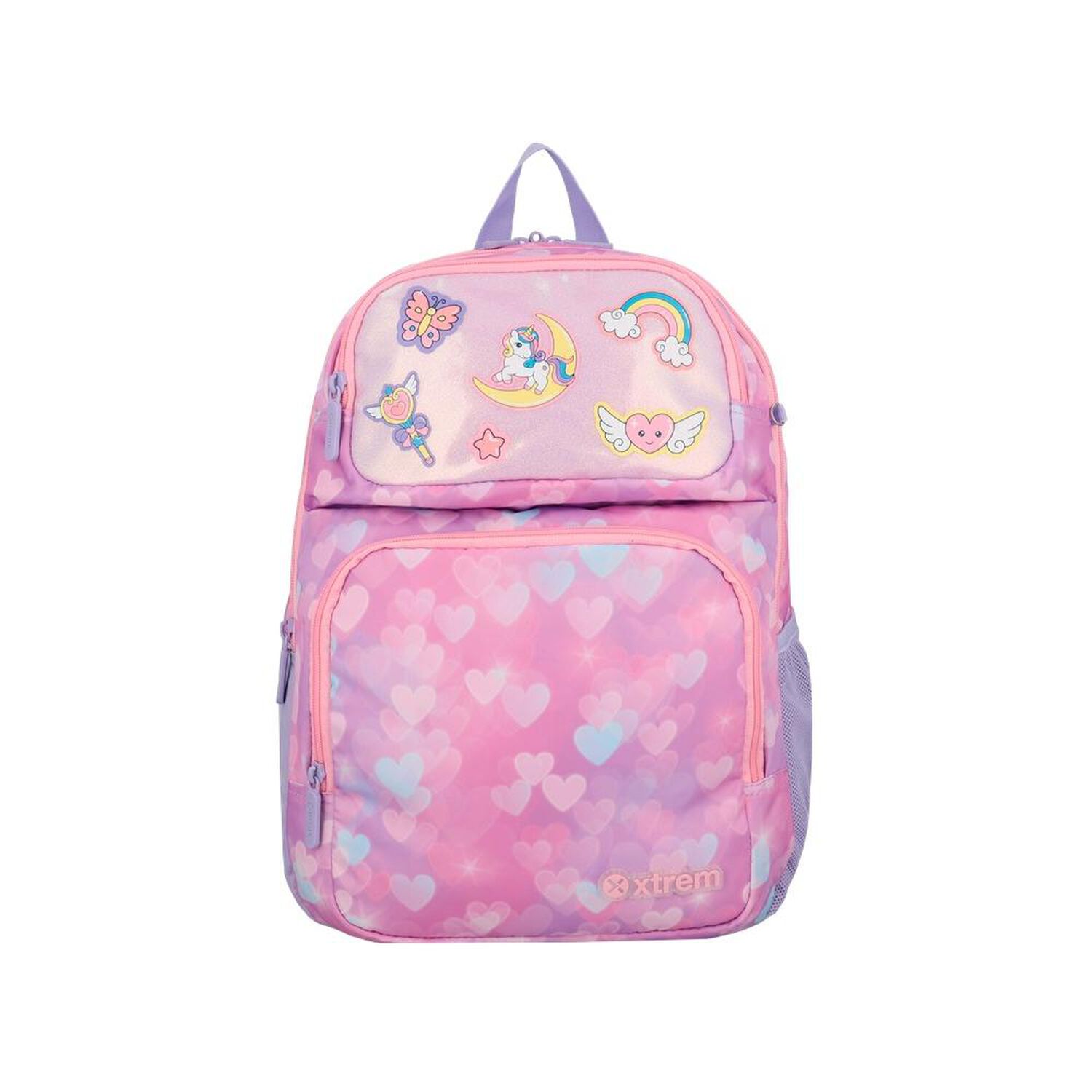 Mochila Xtrem Hopper 2.0 6xt Corazones Rosado image number 0.0