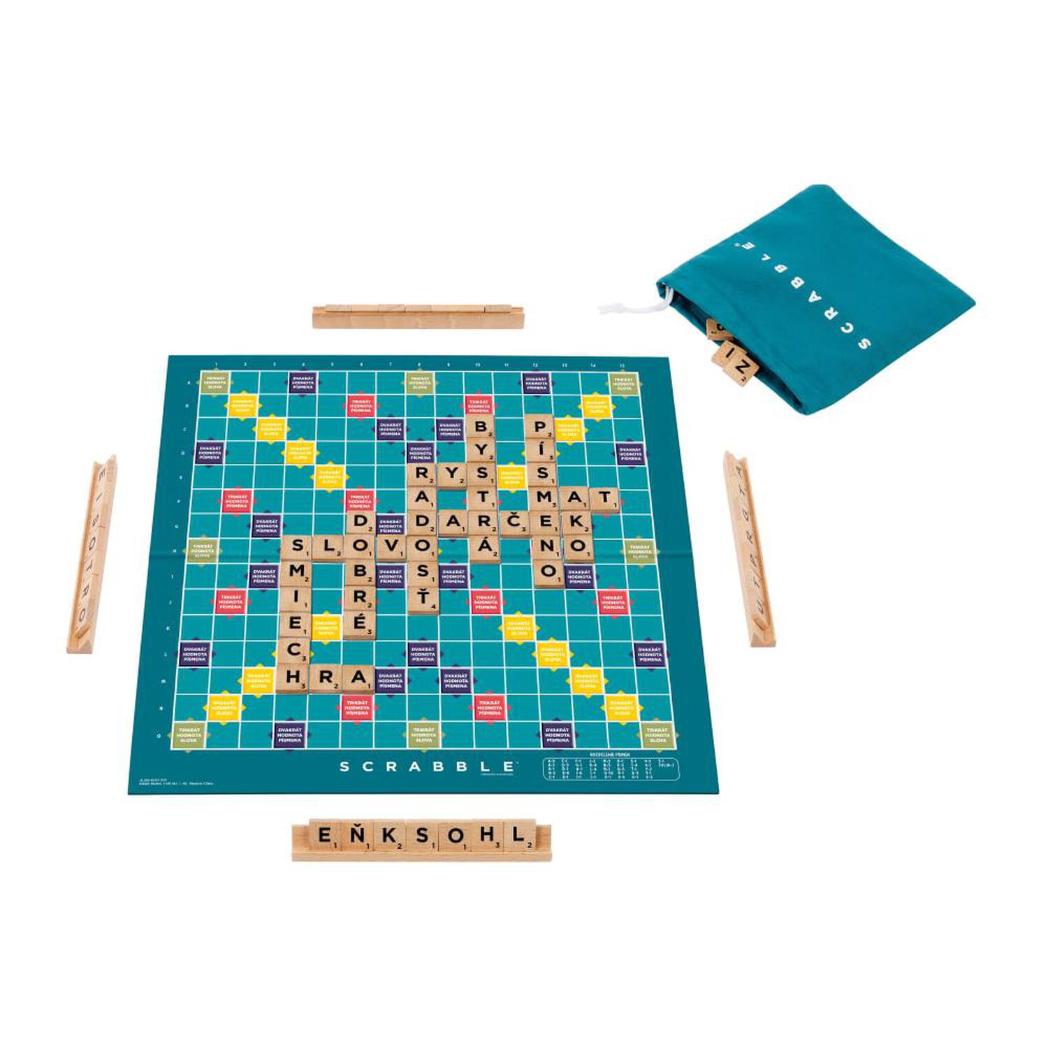 Juego De Mesa Scrabble Core Wood image number 2.0