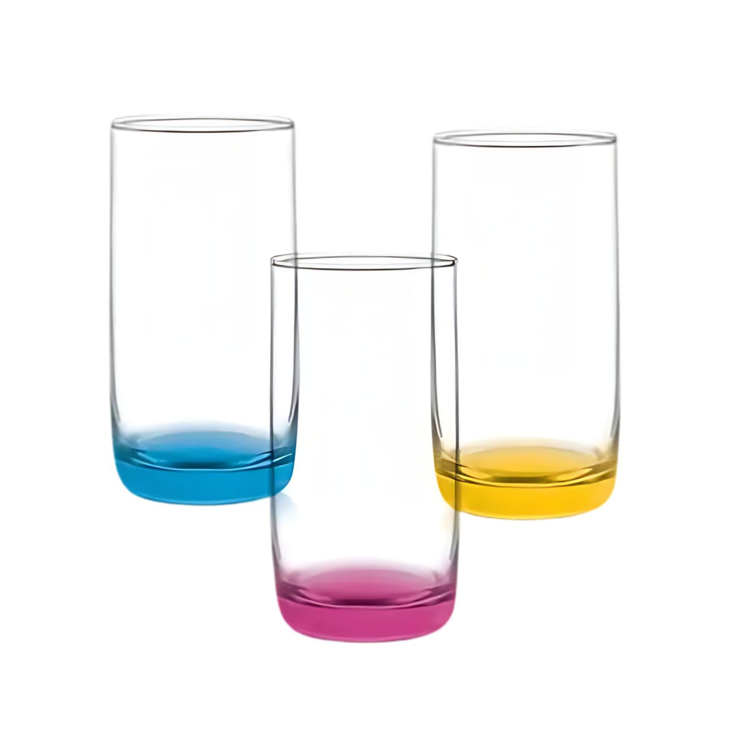 Display 6 Vasos Altos Monterrey Fondo Color 445cc Cristar image number 3.0