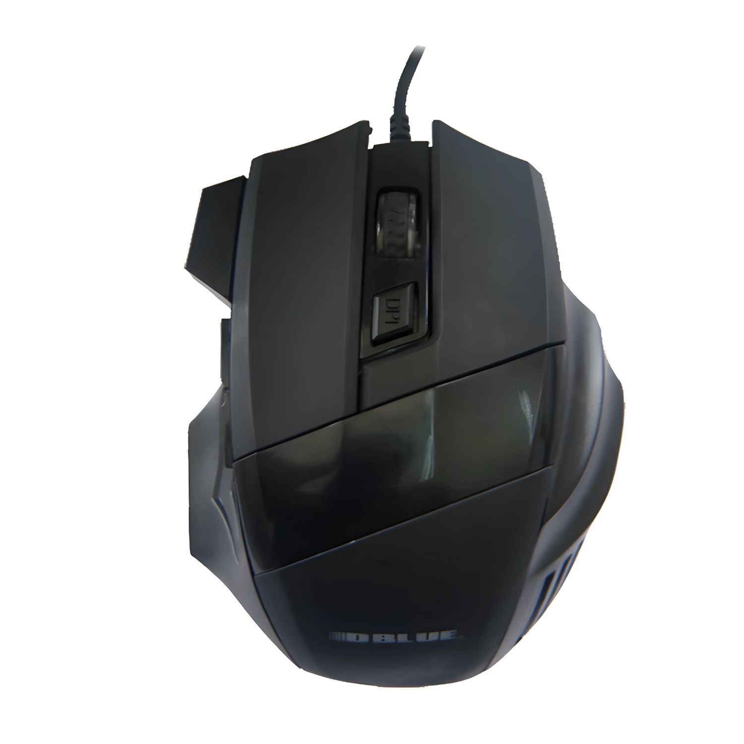 Gaming Mouse 1600 Dpi Usb Con Led Azul Ergon&oacute;mico - Ps image number 0.0