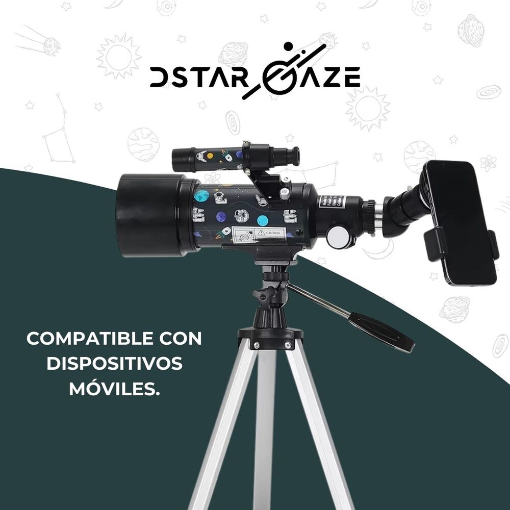 Telescopio Astron&oacute;mico 30070m Con Dise&ntilde;o Espacial image number 5.0