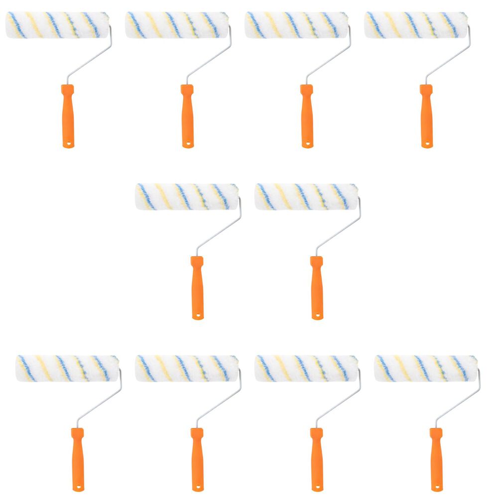 Set 10 Rodillos Chiporro Mango Plastico 33x23cm Para Pintar image number 0.0