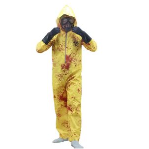 Disfraz Traje Radioactivo Infantil Resident Evil Amarillo