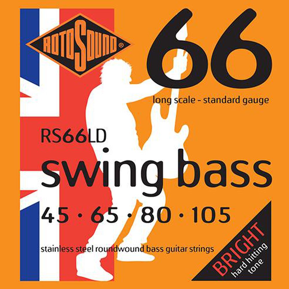 Set Bajo Eléctrico Swing Bass 45-105 Rs66ld Rotosound image number 0.0